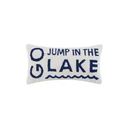 Go Jump In The Lake Pillow