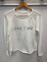LAKE TIME Chenille Sweater