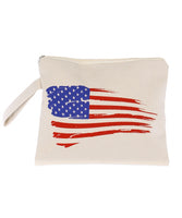 US Flag Beach Bag and Wristlet
